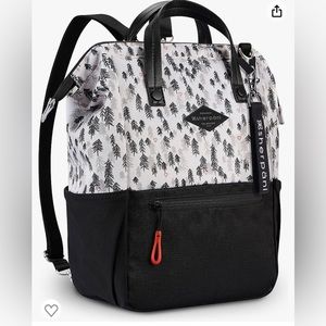 Like New Sherpani Dispatch Convertible Backpack Crossbody Tote in Tree Hugger